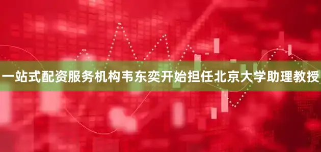 一站式配资服务机构韦东奕开始担任北京大学助理教授